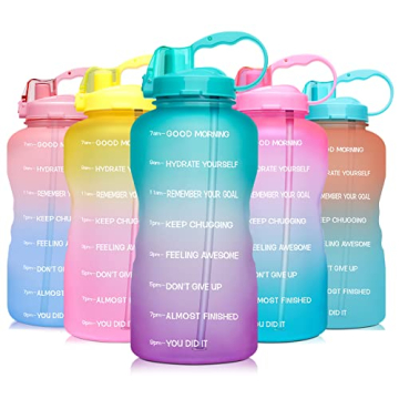 Venture Pal 64 oz Motivational BPA Free Water Bottle