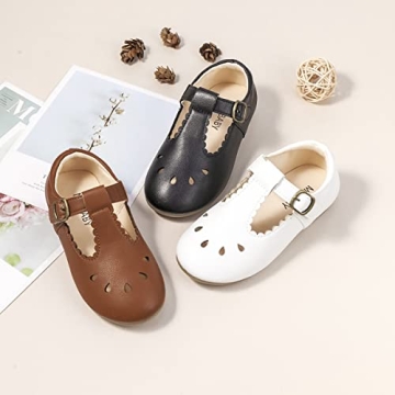 Stylish Meckior Toddler Mary Jane Dress Shoes for Girls