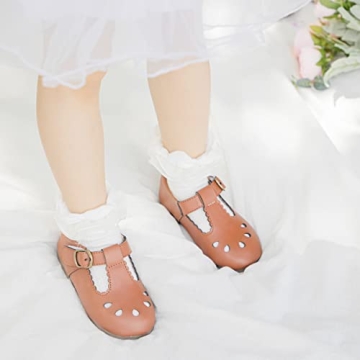 Stylish Meckior Toddler Mary Jane Dress Shoes for Girls
