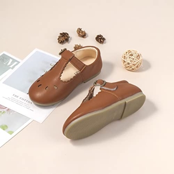 Stylish Meckior Toddler Mary Jane Dress Shoes for Girls