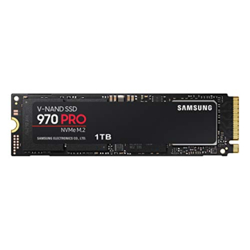 SAMSUNG 970 PRO SSD 1TB - M.2 NVMe Interface Internal Solid State Drive with V-NAND Technology (MZ-V...