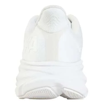 Hoka Women's Clifton 9 Sneaker, White/White, 5