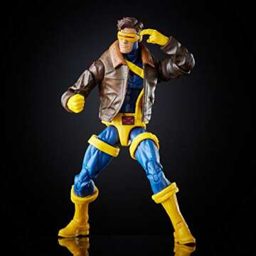 Marvel Hasbro Legends Series 6 Inch Collectible Action Figures 3 Pack X-Men Toys, Wolverine, Jean Grey, Cyclops, Premium Design