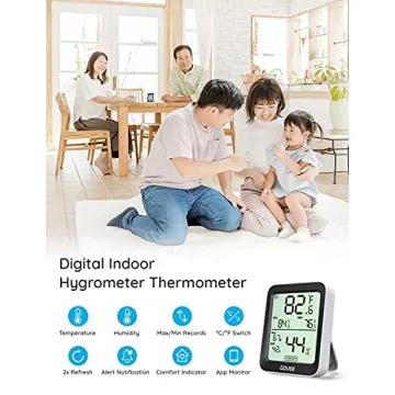 Govee H5075 Wireless Thermometer Hygrometer for All Spaces