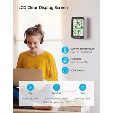 Govee H5075 Wireless Thermometer Hygrometer for All Spaces