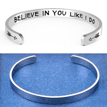 Inspiring Valentines Day Gifts for Her - Motivational Bracelet