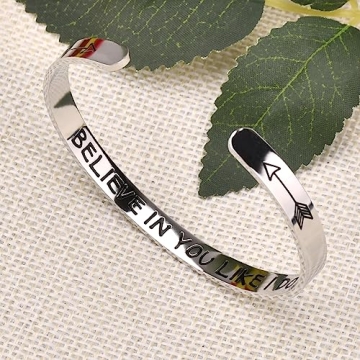 Inspiring Valentines Day Gifts for Her - Motivational Bracelet