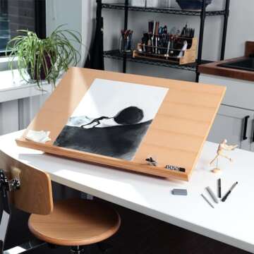 SoHo Urban Artist Portable Adjustable Drawing Board - 19.75" x 29.5"