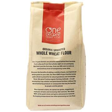 One Degree Organics Organic Sprouted Whole Wheat Flour, 32 oz