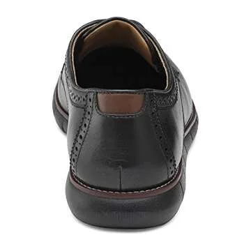 Johnston & Murphy Holden Men's Leather Shoe - All Black 10.5 M