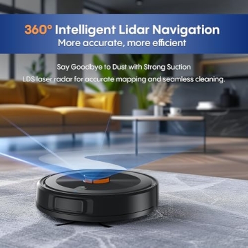 Bagotte Robot Vacuum and Mop Combo - 3 in 1 Cleaning Power