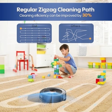 Bagotte Robot Vacuum and Mop Combo - 3 in 1 Cleaning Power