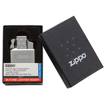 Zippo 65827 Butane Lighter Insert - Double Torch, 1.4"L x 0.5"W x 2.1"Th
