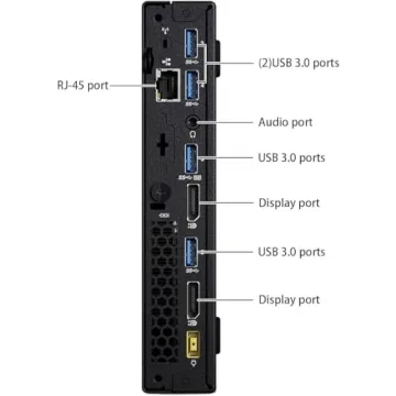 Lenovo ThinkCentre M900 Tiny Desktop PC - Core i7, 8GB RAM, 256GB SSD