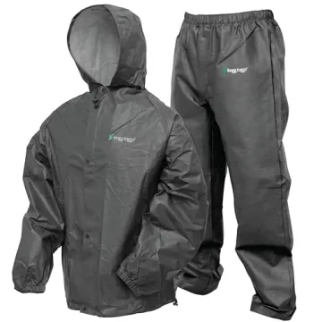 FROGG TOGGS Men's Pro Lite Waterproof Rainsuit - Lightweight, Packable Gear for Outdoor Adventures