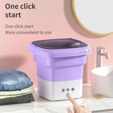 Portable Washing Machine with 13L Capacity for Small Spaces