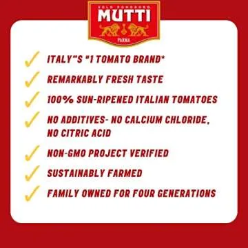 Mutti Cherry Tomatoes (Ciliegini), 14 oz. | 12 Pack | Italy’s #1 Brand of Tomatoes | Fresh Taste for Cooking | Canned Tomatoes | Vegan Friendly & Gluten Free | No Additives or Preservatives