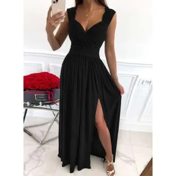 Elegant Maxi Dress for Weddings and Formal Events