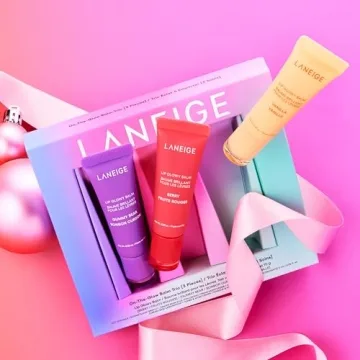 LANEIGE Lip Balm Trio: Hydrate, Glossy, Lightweight Luxury