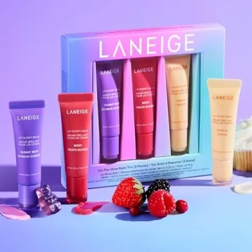LANEIGE Lip Balm Trio: Hydrate, Glossy, Lightweight Luxury