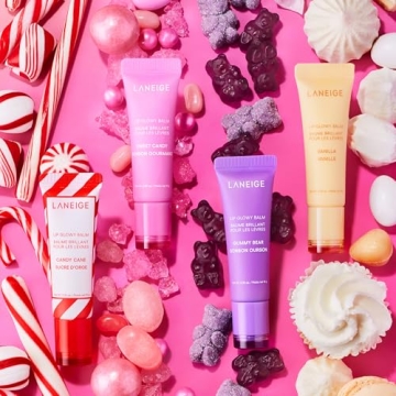 LANEIGE Lip Balm Trio: Hydrate, Glossy, Lightweight Luxury