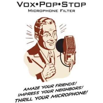 VOX Pop Stop Microphone Filter for Pristine Sound Quality