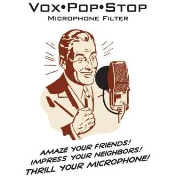 VOX Pop Stop Microphone Filter for Pristine Sound Quality