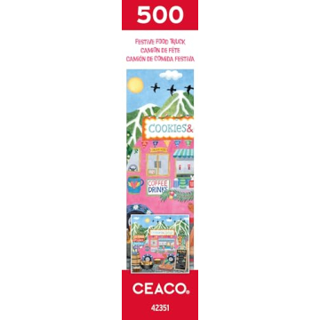 Ceaco Festive Food Truck II 500 Piece Jigsaw Puzzle
