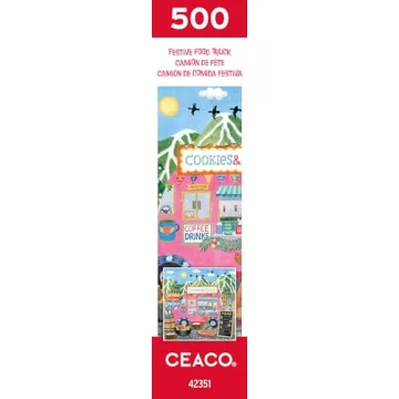 Ceaco Festive Food Truck II 500 Piece Jigsaw Puzzle