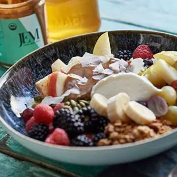 JEM Organics Cashew Cardamom Almond Nut Butter, Organic, All Natural, Gluten-Free, Vegan, Paleo, Keto Snack, 6 oz Jar, Single Pack