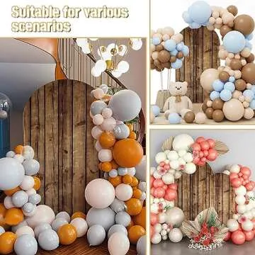 Stylish JASREE 6.6FT Rustic Wood Arch Cover for Events