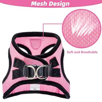 PAWCHIE Puppy Harness & Leash Set for Small Dogs & Cats