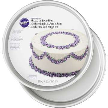 Wilton 6x2 Inch Round Cake Pan Set of 4