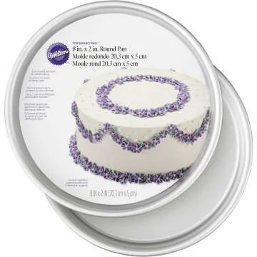 Wilton 6x2 Inch Round Cake Pan Set of 4
