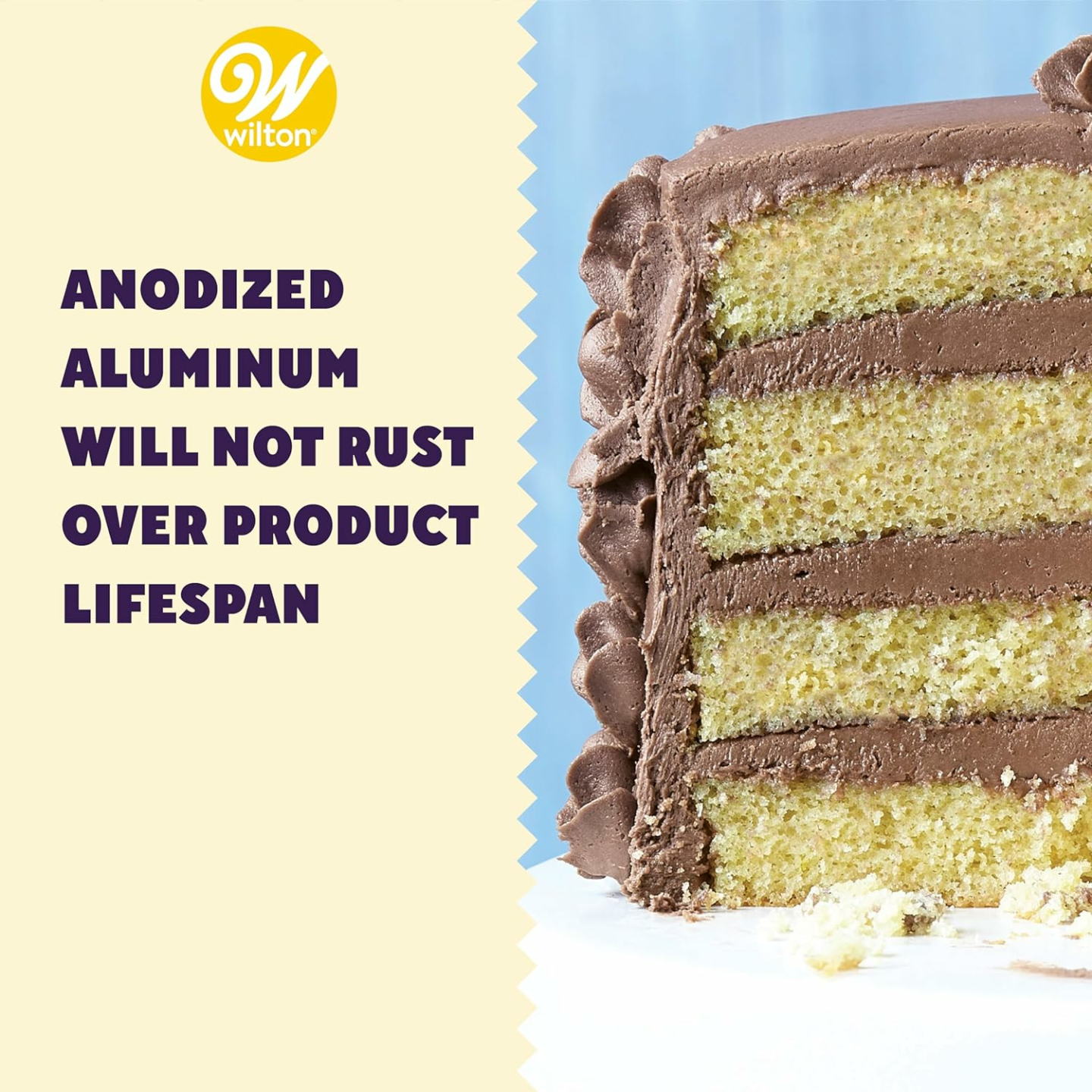 Wilton 6x2 Inch Round Cake Pan Set of 4