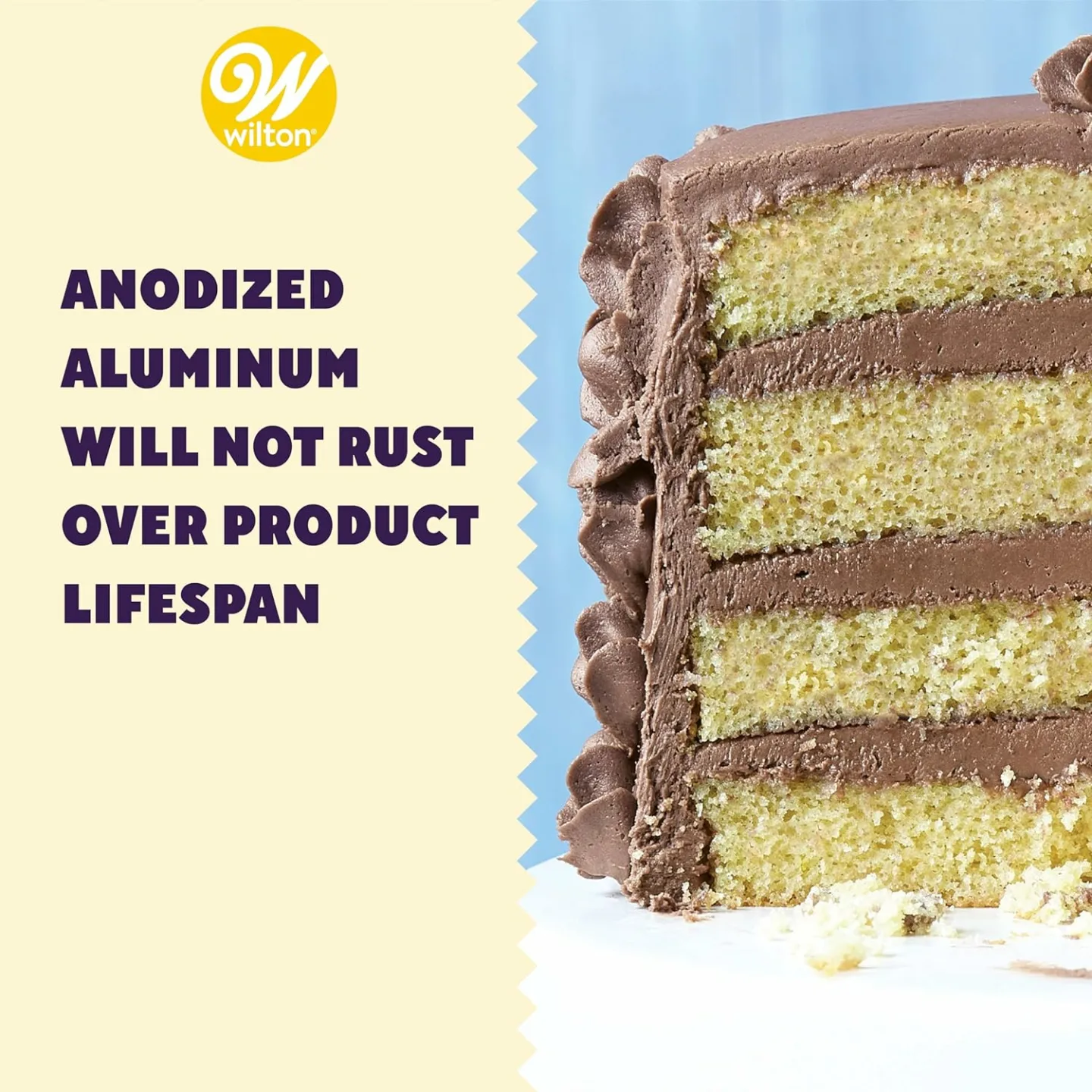 Wilton 6x2 Inch Round Cake Pan Set of 4