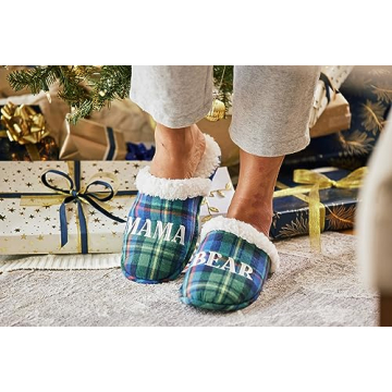 Cozy Mama Bear Slippers for Women - Perfect Gift