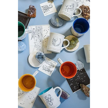 Le Creuset Zodiac Stoneware Coffee Mug - 14oz Pisces