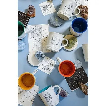 Le Creuset Zodiac Stoneware Coffee Mug - 14oz Pisces