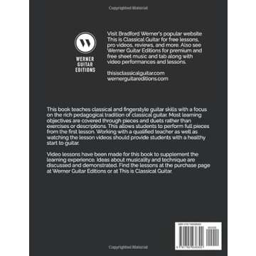 Classical Guitar Method Volume 1: For Beginner Classical or Fingerstyle Guitar