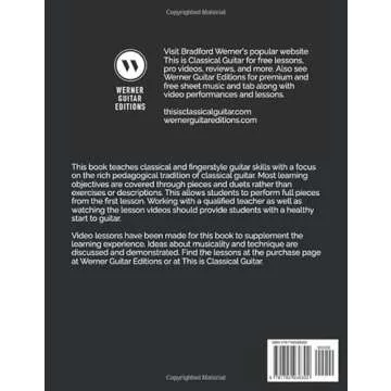 Classical Guitar Method Volume 1: For Beginner Classical or Fingerstyle Guitar