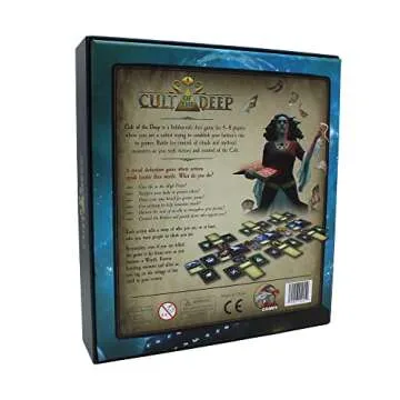 Cult of the Deep Hidden-Role Dice Game for 4-8 Players