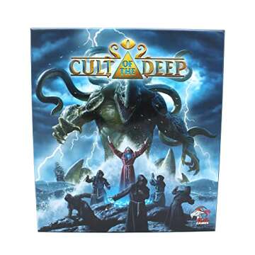 Cult of the Deep Hidden-Role Dice Game for 4-8 Players