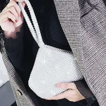 JIAN YA NA Elegant Rhinestone Clutch for Women