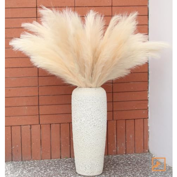 ZIFTY Faux Pampas Grass: 7-Pcs 38" Decor for Home