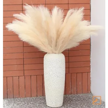 ZIFTY Faux Pampas Grass: 7-Pcs 38" Decor for Home