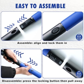 CARCAREZ 39" Extendable Car Snow Brush and Ice Scraper, Windshield Window Ice Snow Removal Snow Broom with Foam Grip 180° Pivoting Brush Head Snow Scraper for Car Auto Truck SUV