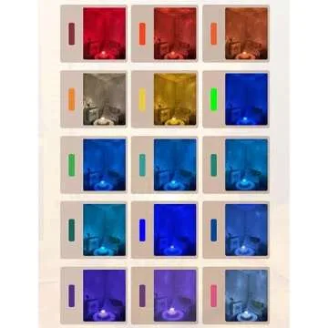 Kiuwxduy Wave Lamp - Colorful LED Ripple Effect Lighting