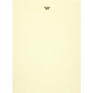 Gold Butterfly Stationery Set - Elegant Letter Writing Collection
