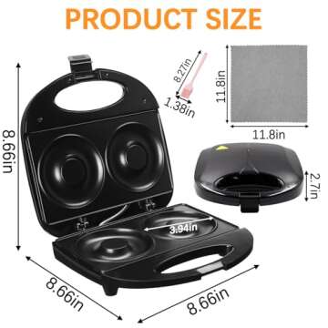 Ht Viik Donut Maker - Quick, Easy Donuts at Home